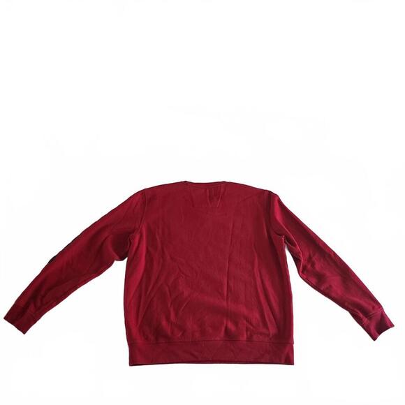 Nautica Men's Red Crew Sweatshirt - Picture 2 of 8